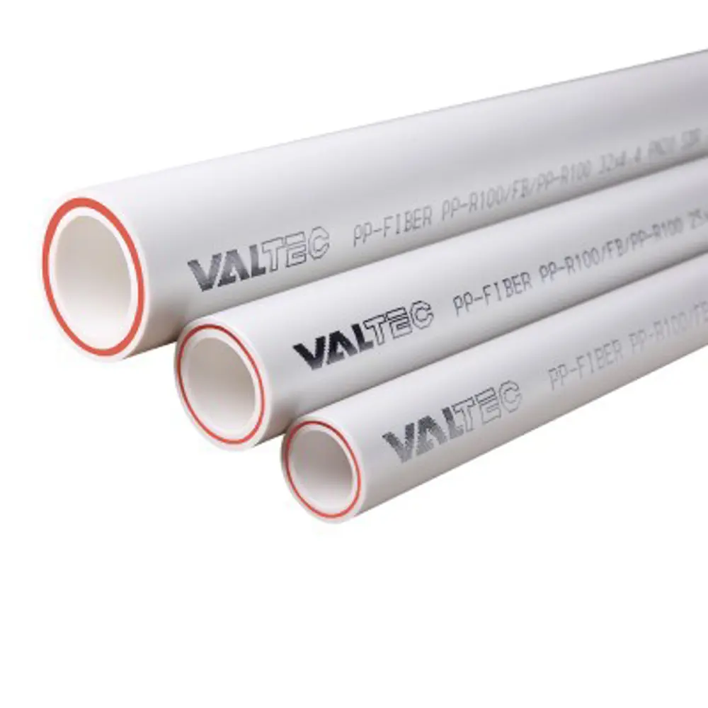 Труба полипропиленовая Valtec армированная стекловолокном 20x2.8 мм SDR 7.4 PN 10 4 м STLM-2145025