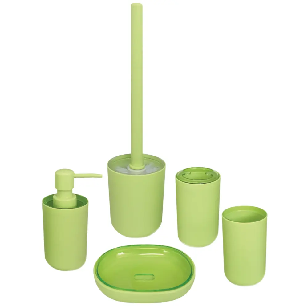 Ёршик для унитаза напольный Vidage «Parma», пластик, цвет зелёный STLM-2125124 - Вид №1