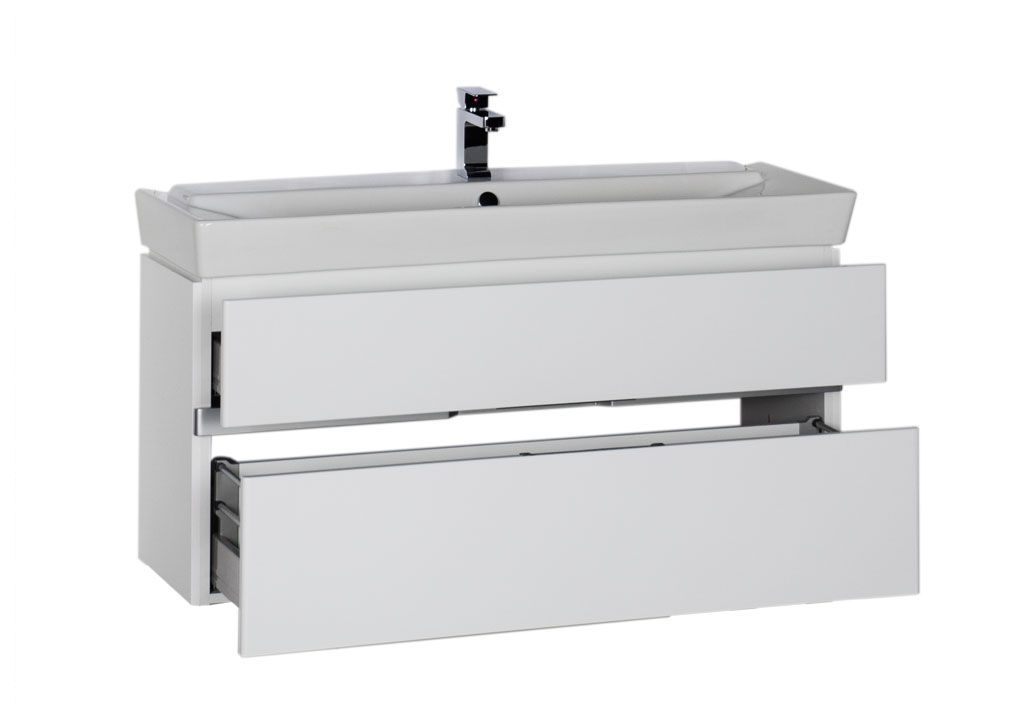 Тумба под раковину Aquanet Виго 120 белый sun-id-270489 - Вид №1