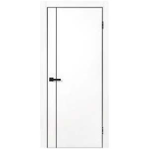 Межкомнатная дверь PORTIKA Борно 80x210 см белая с магнитным замком 89423537