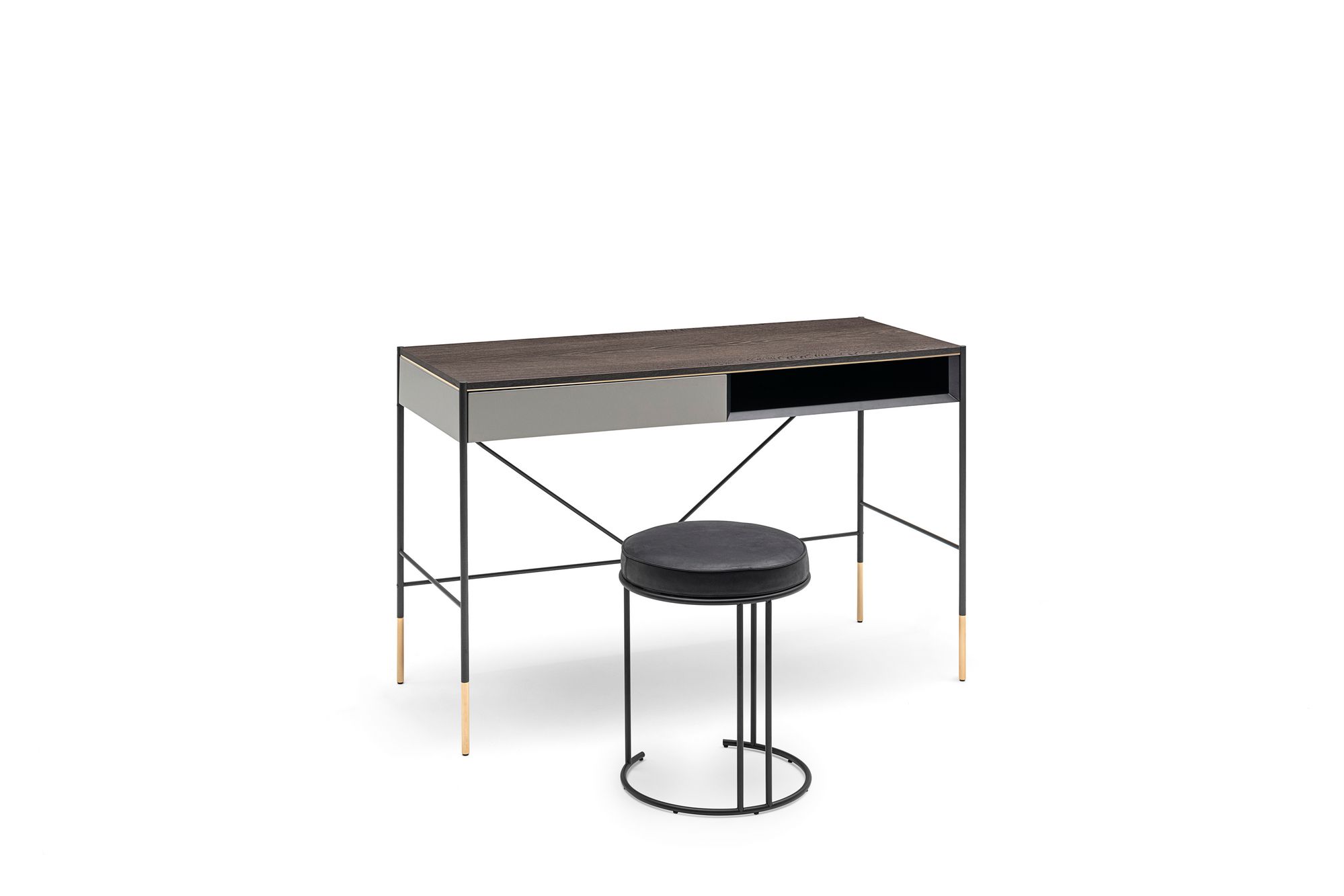 Деревянный письменный стол с ящиками Living Divani эпоха ARCH-00065131 - Вид №2