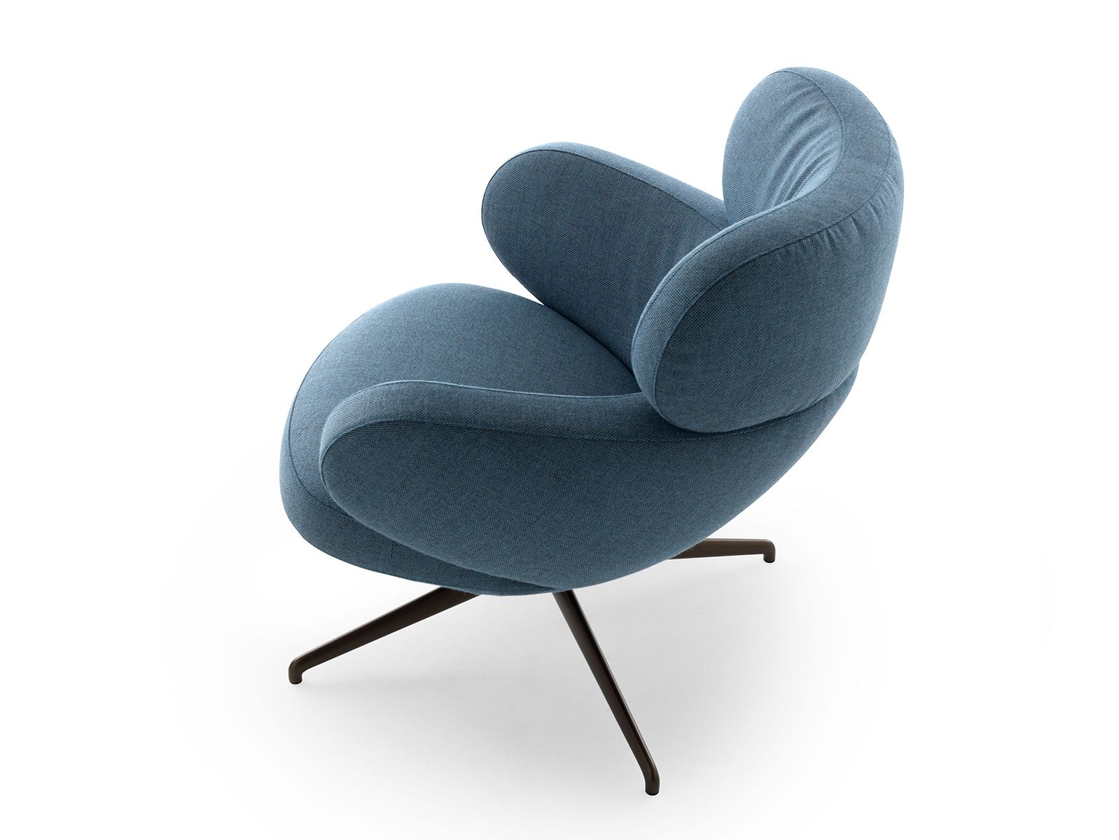 Тканевое вращающееся кресло с подлокотниками LEOLUX LX LXR09 ARCH-00071161 - Вид №2