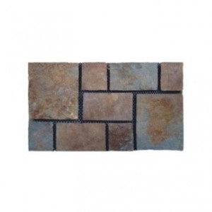 Мозаика из натурального камня, сланца и гранита PAV-108 SN-Mosaic Paving