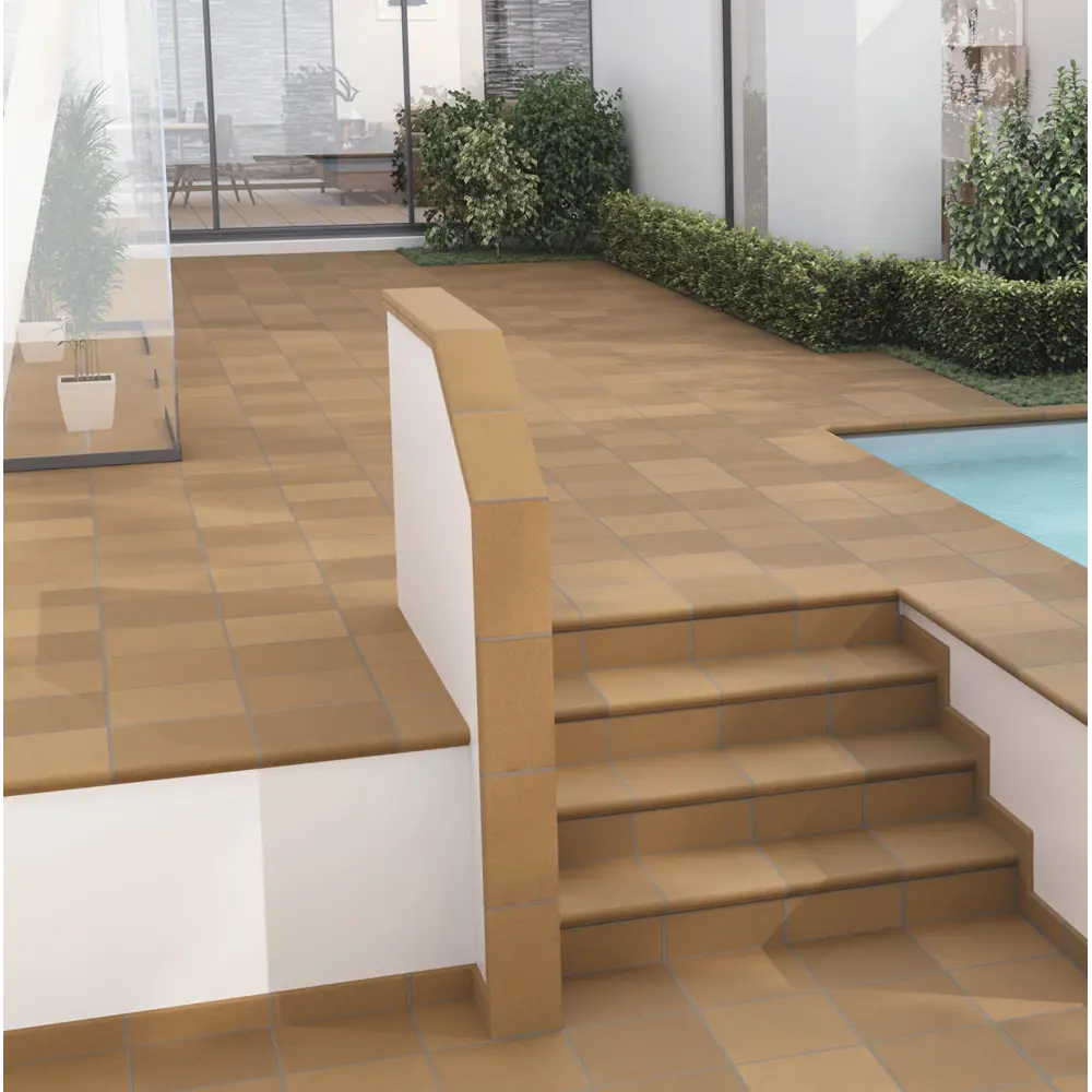 Клинкерная плитка Gresan Natural Base 33x33 см 0.76 м² цвет коричневый 12837908 STLM-2140022 Santreyd  - Вид №3