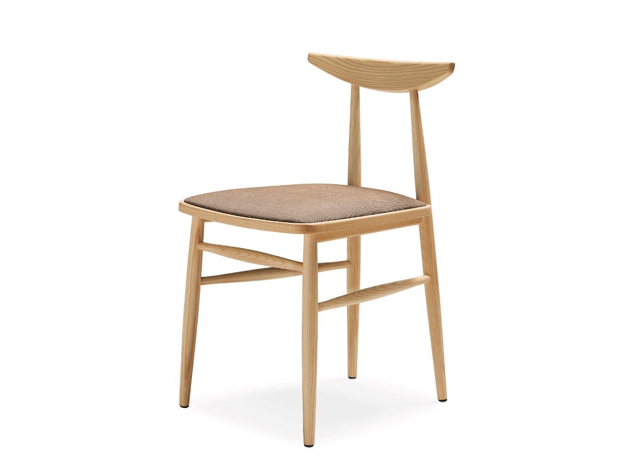 Деревянный стул с мягким сиденьем Quinti Sedute TIMELESS ARCH-00069841 - Вид №1