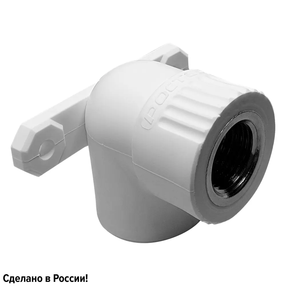 Водорозетка Ростерм 1/2"x25 мм ВР полипропилен STLM-2139330