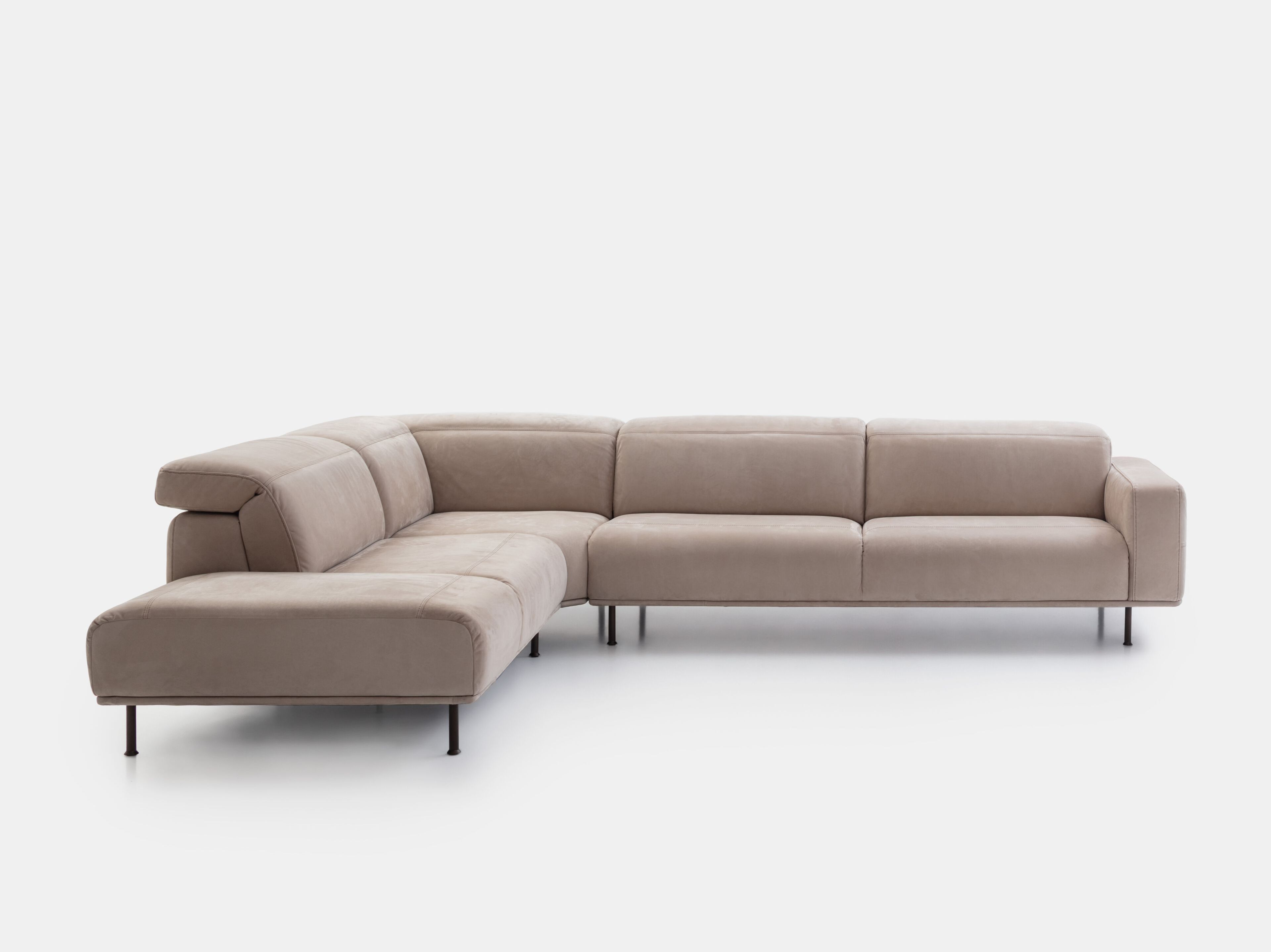 Кожаный диван с подголовником NICOLINE WING ARCH-00069668