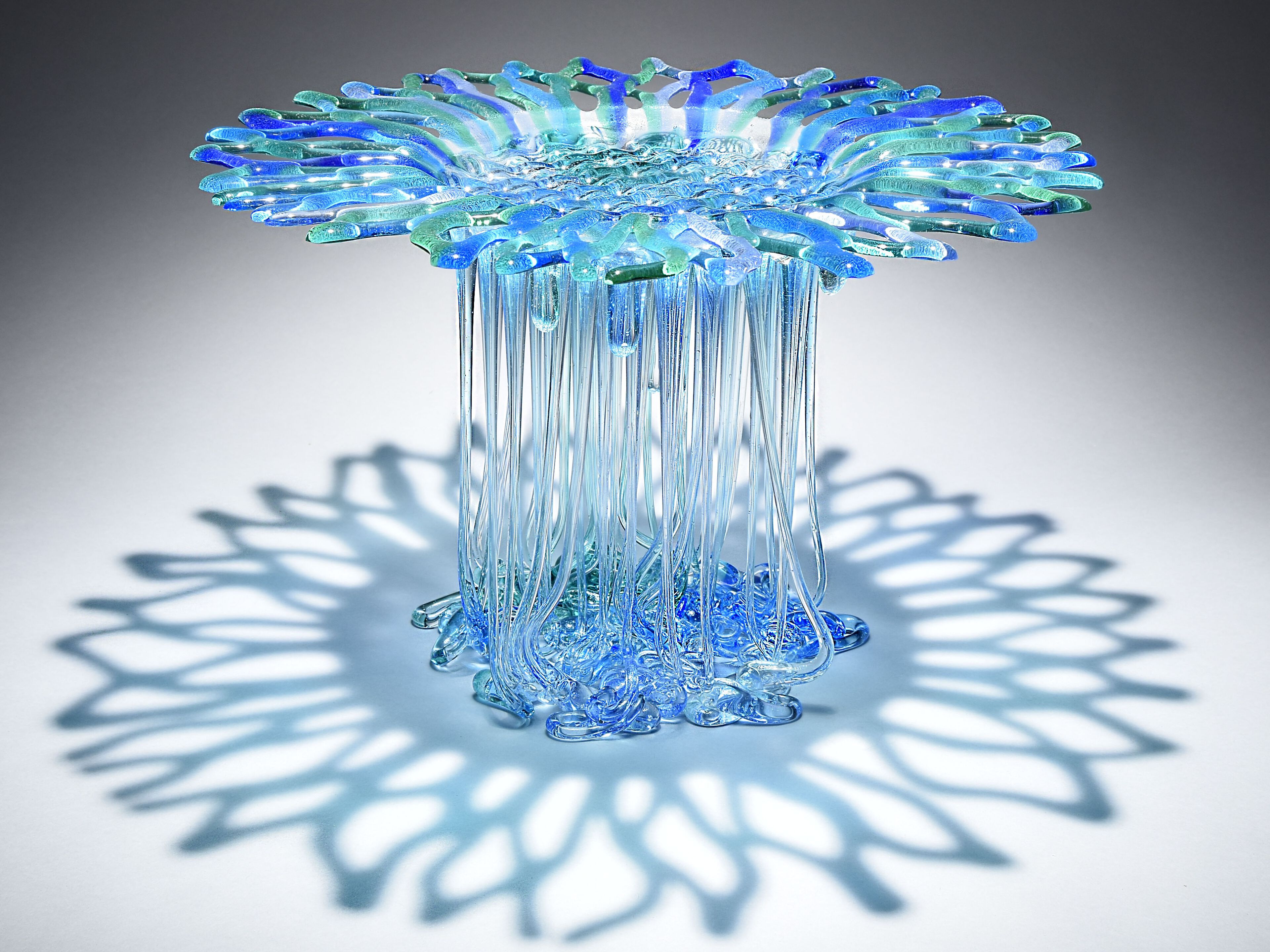 Стеклянная скульптура / центральный элемент Mosche Bianche Fluid Glass ARCH-00147386