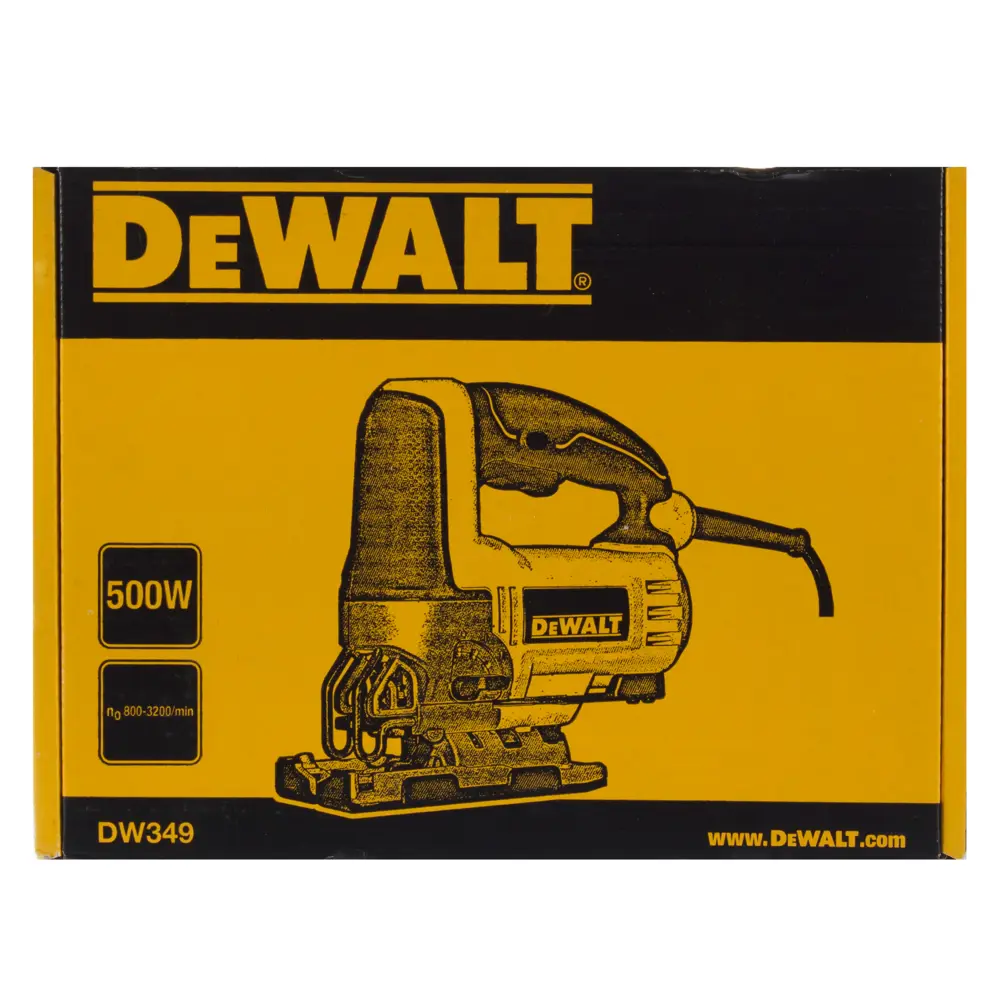 Лобзик DeWalt DW349-KS, 500 Вт STLM-2084059 - Вид №4