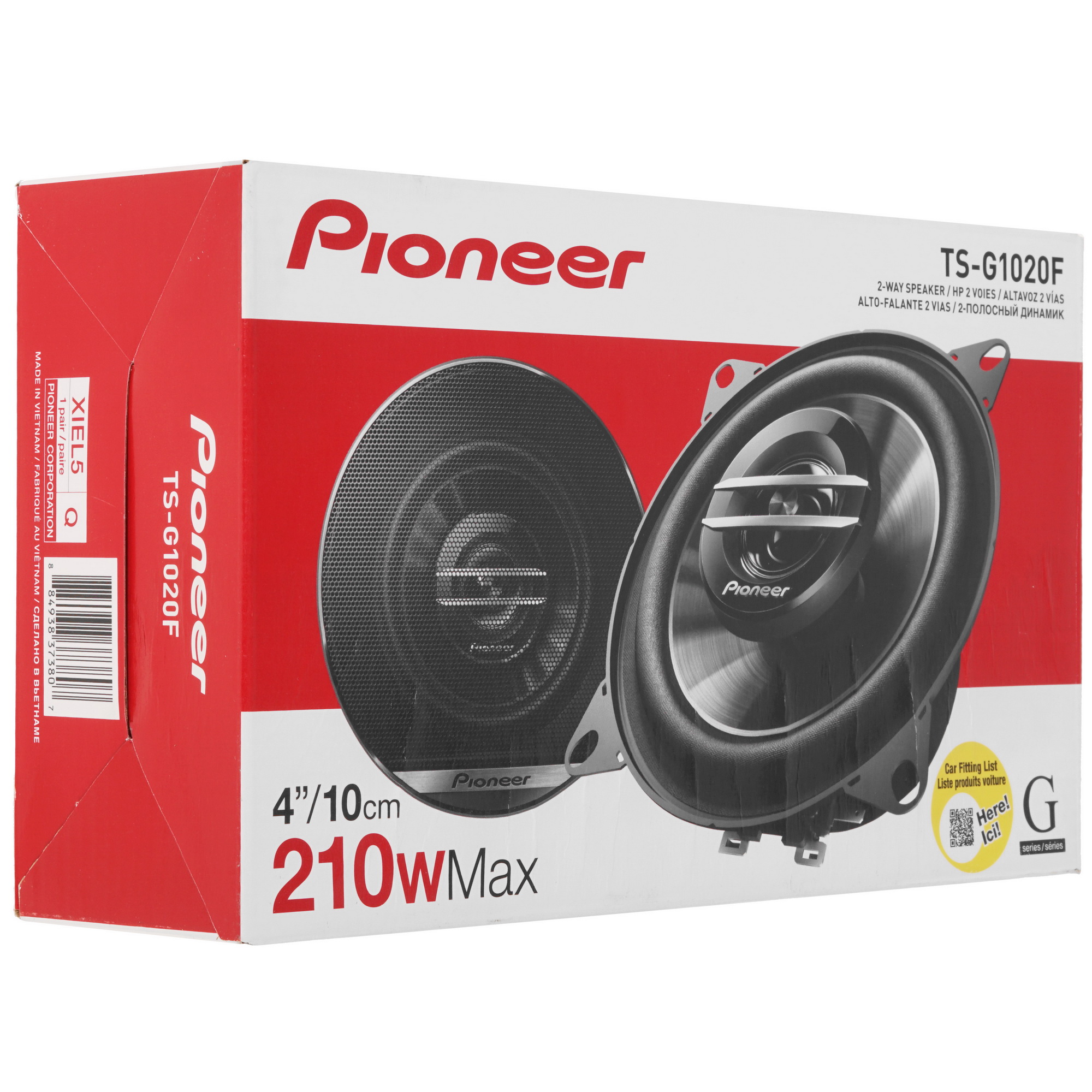 5088360 Коаксиальная акустическая система Pioneer TS-G1020F STDN-0135425 - Вид №7