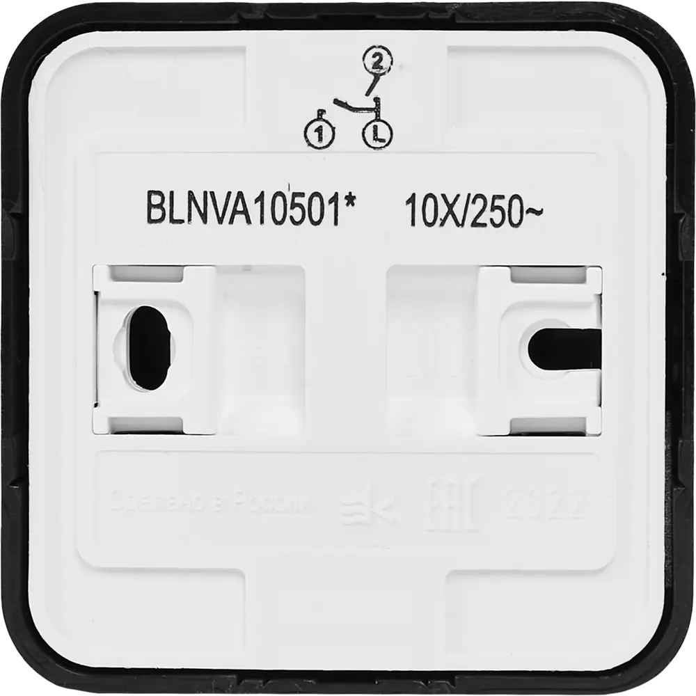 Выключатель накладной Schneider Electric Blanca 10 Ас 2 клавиши цвет антрацит 86724496 STLM-2136152 SYSTEME ELECTRIC - Вид №2