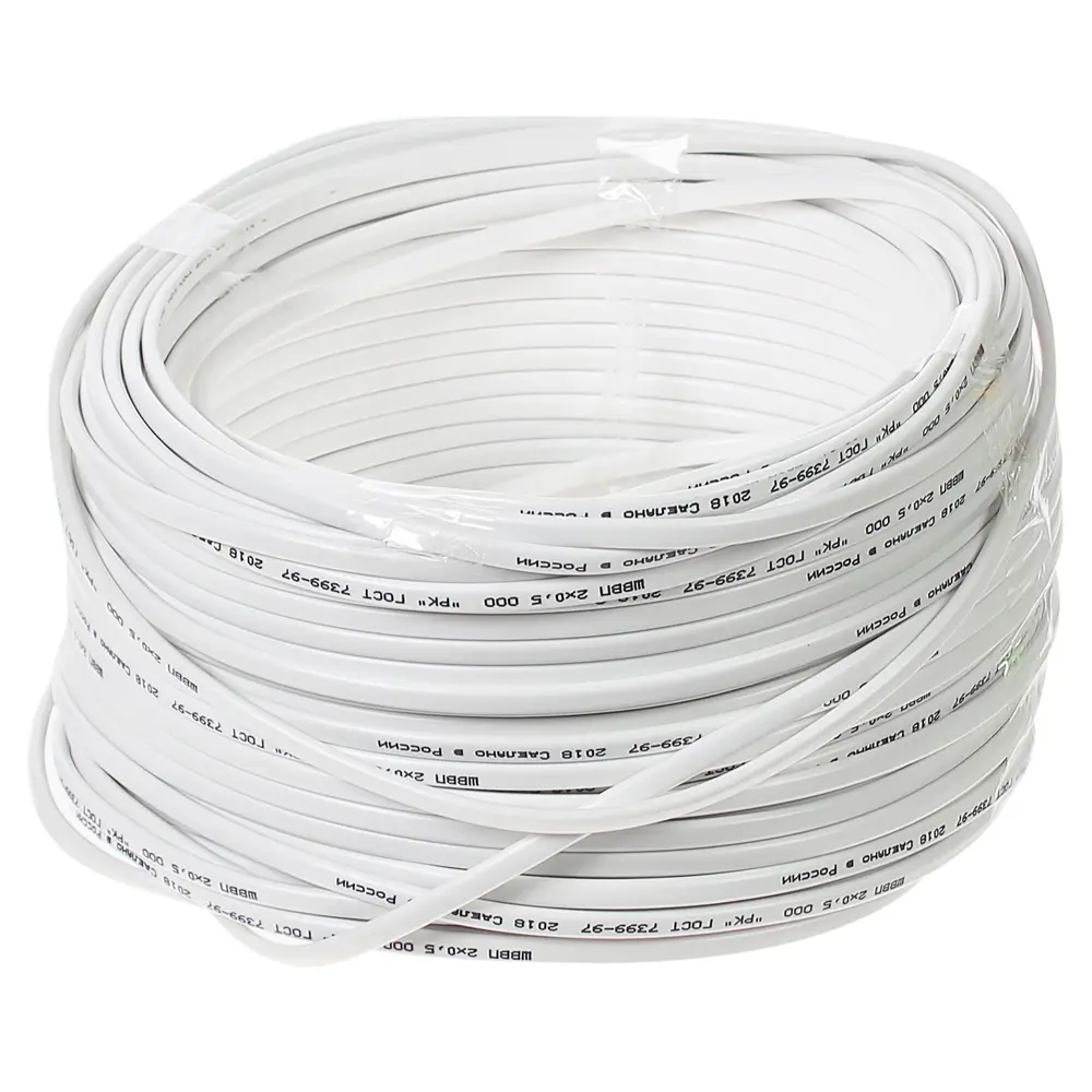 Провод Electraline ШВВП 2х0.5 50 м (ГОСТ) STLM-2121248 - Вид №1