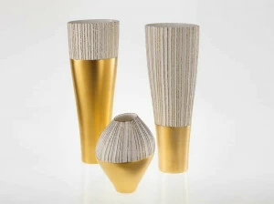 Fos Ceramiche Фарфоровая ваза Antithesis oro e platino Pft-2001, b-2003