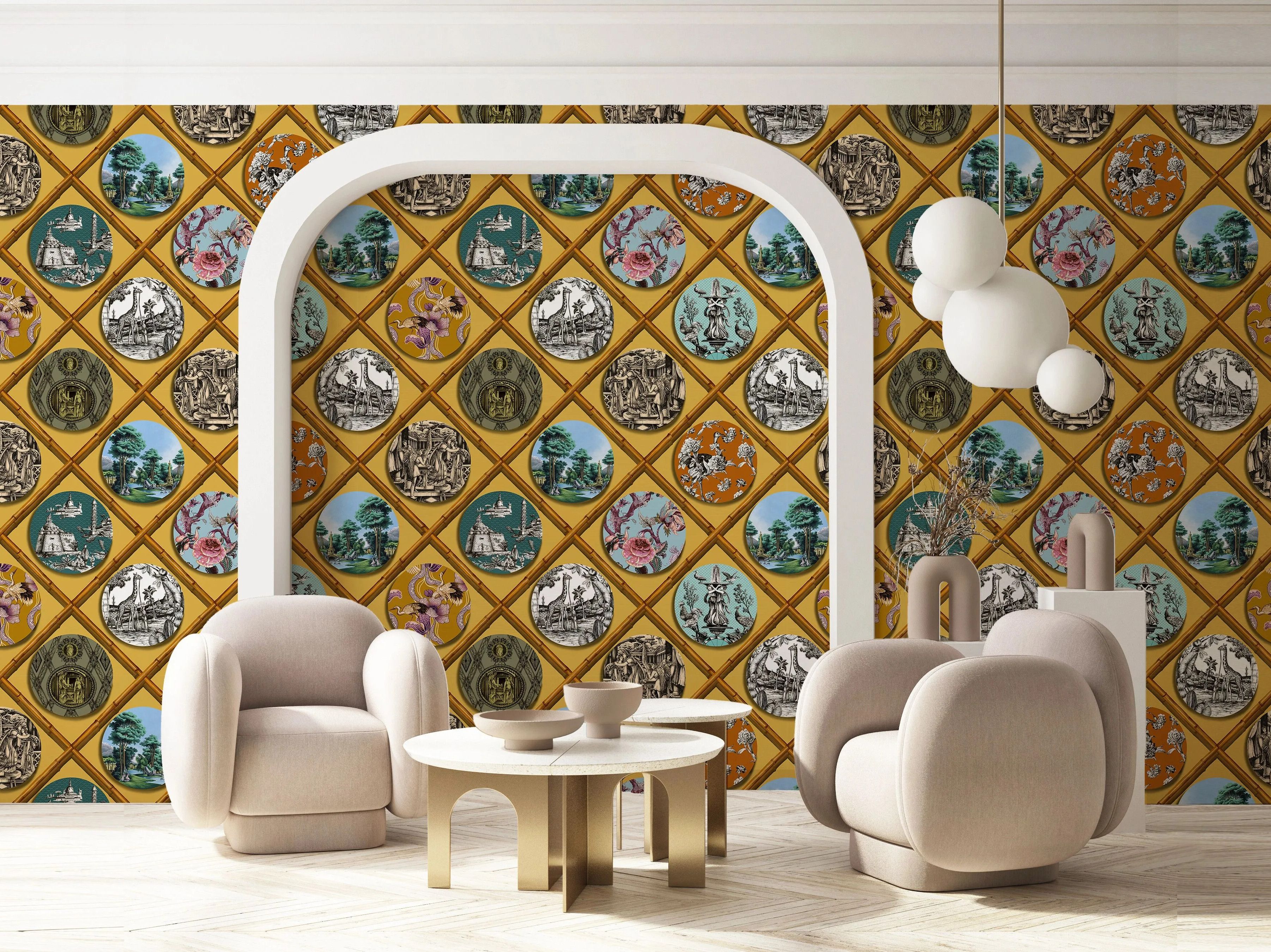 Обои / покрытие Officinarkitettura® Souvenirs de Voyage ARCH-00098635