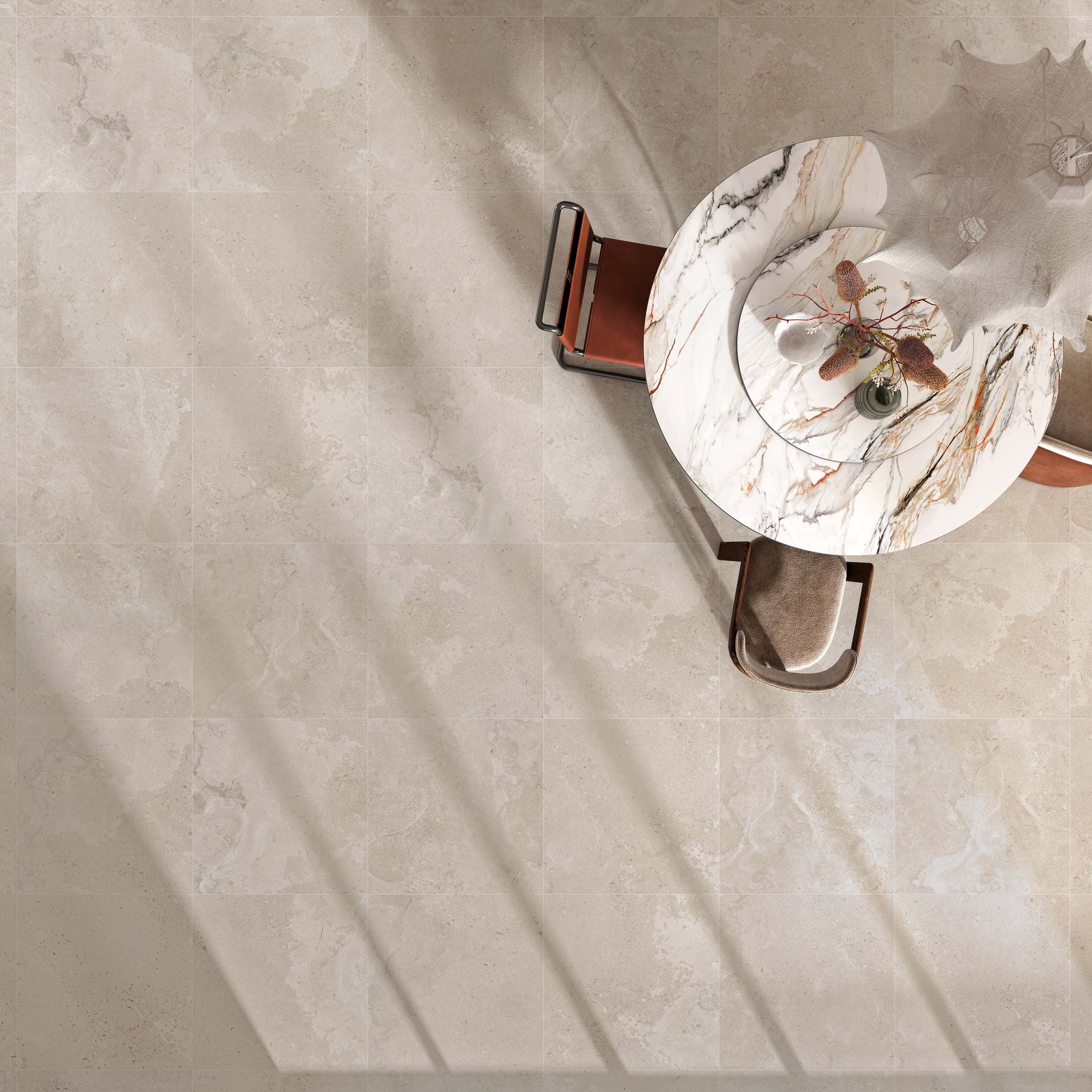 Напольная / напольная плитка из керамогранита с эффектом камня NOVOCERAM KAIRN ARCH-00132266 - Вид №7