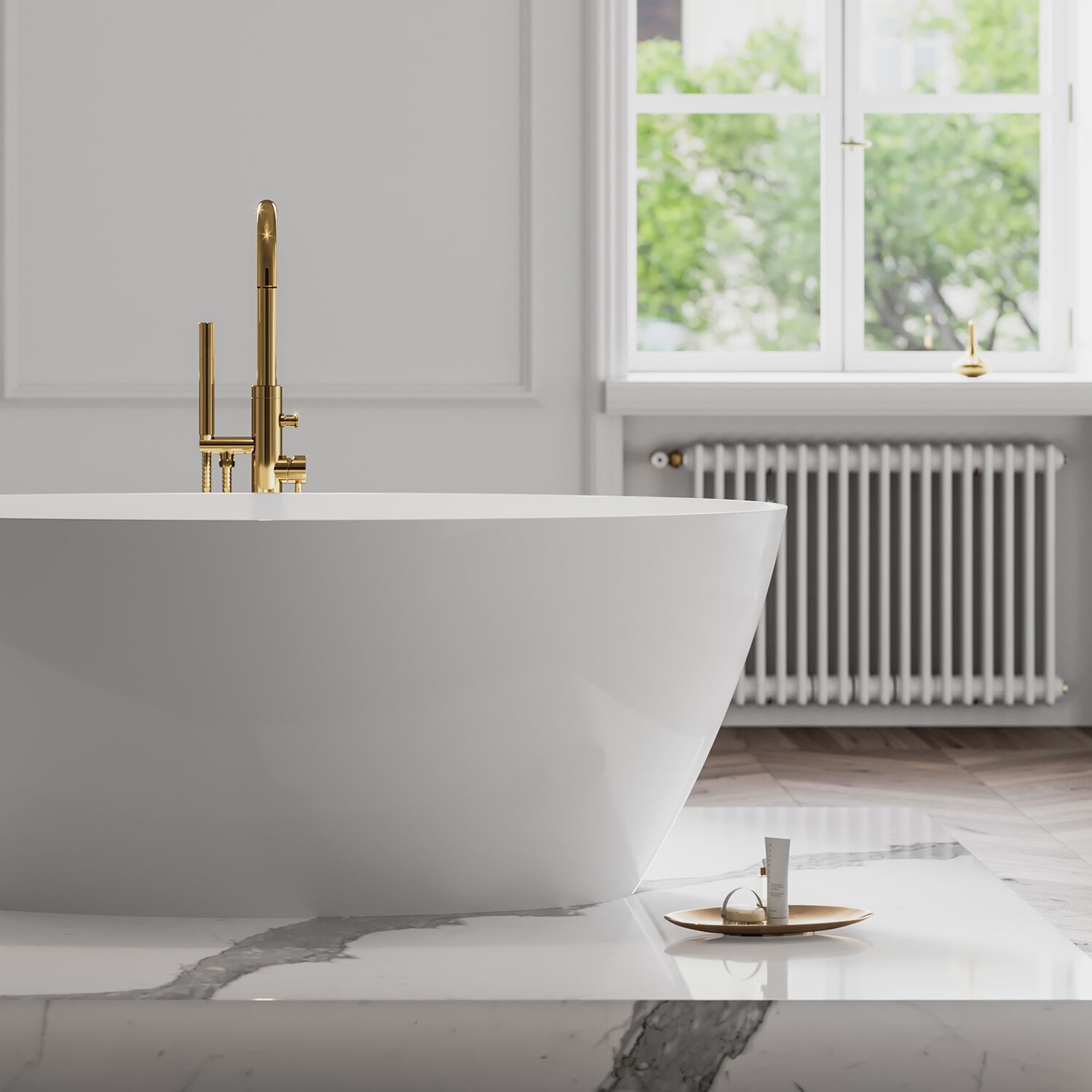 Смеситель для ванны с ручным душем OMNIRES Y Y1233 ARCH-00035108 - Вид №14