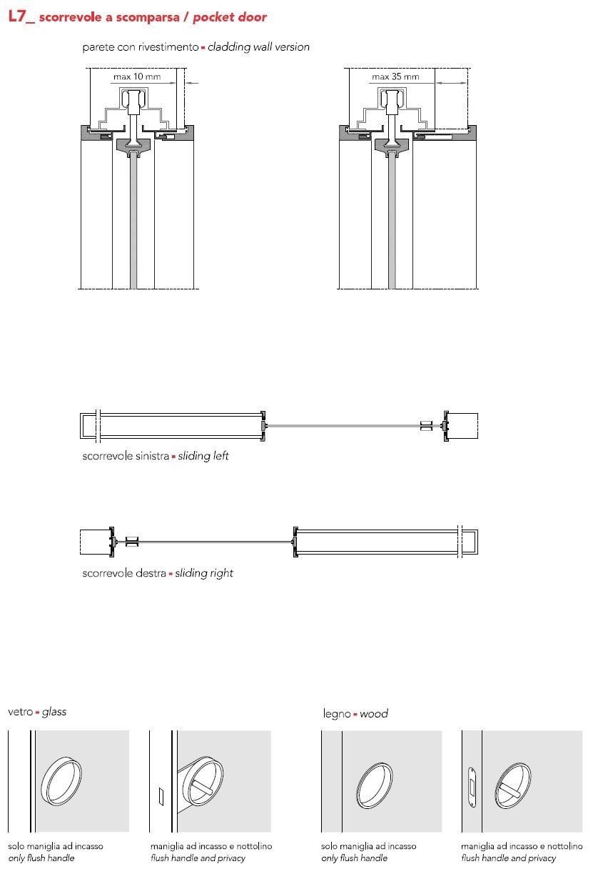 Алюминиевые и стеклянные раздвижные двери Lualdi ARCH-00000575 - Вид №3