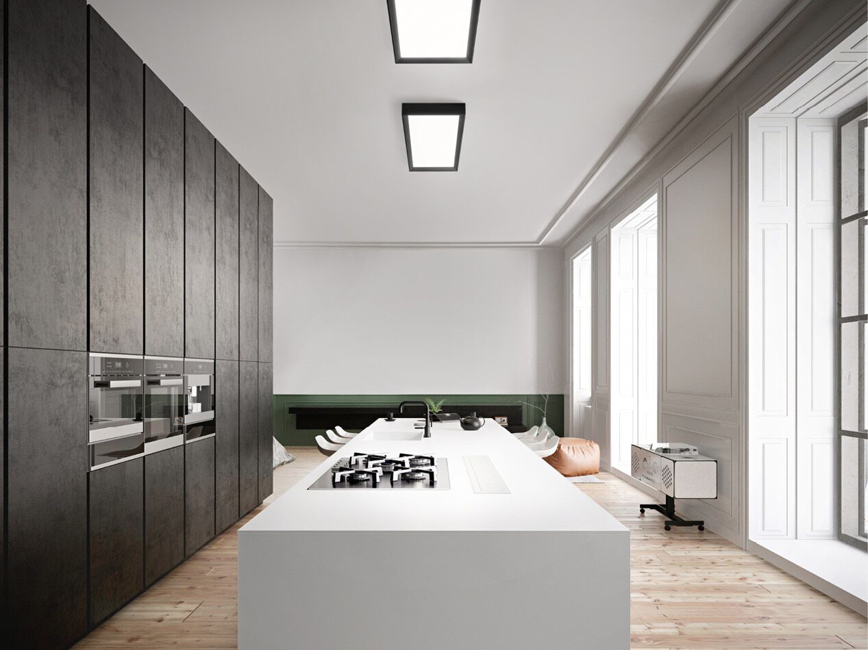 Алюминиевый и стеклянный настенный светильник / потолочный светильник Linea Light Group TARA_B ARCH-00100045