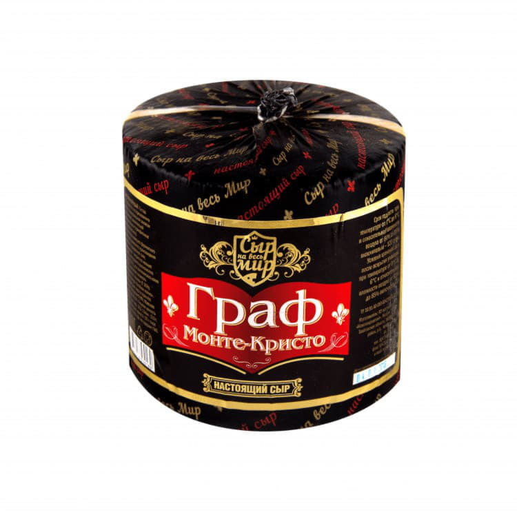 Сыр Граф Монте-Кристо полутвердый коровий БЗМЖ Santreyd 25610 - Вид №1