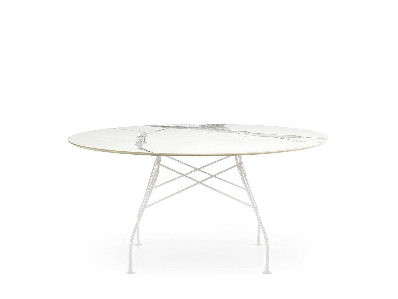 Круглый обеденный стол из керамогранита Kartell GLOSSY XXL ARCH-00076055 - Вид №18