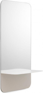 600988 Horizon Mirror Vertical White Normann Copenhagen