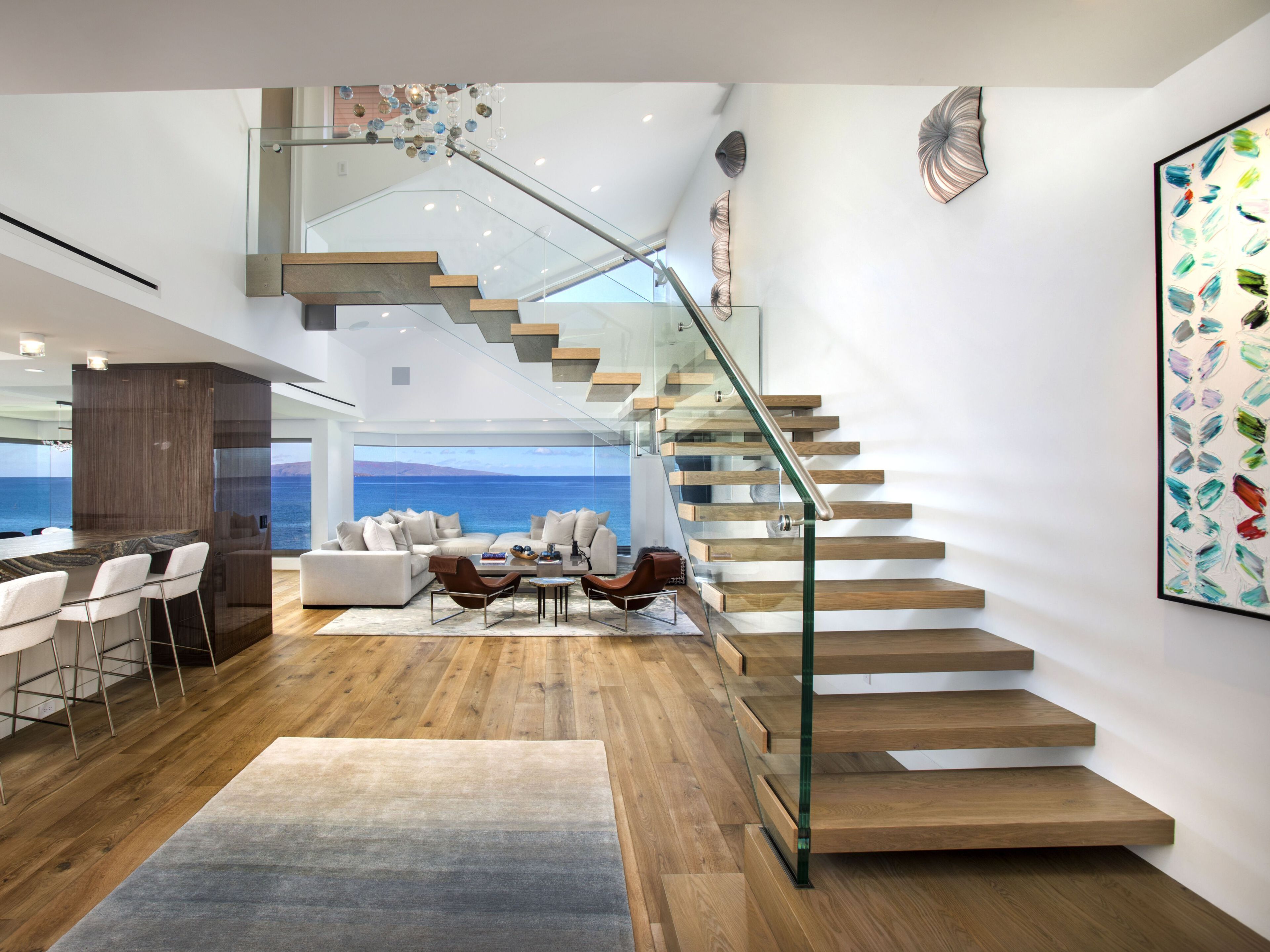 Лестница из дерева и стекла Siller Treppen Mistral ARCH-00146099