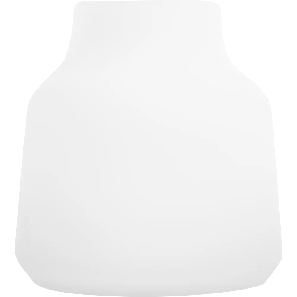 Ваза «Бельгия» 1 большая, стекло, цвет белый матовый Santreyd STLM-2052347 - Вид №1