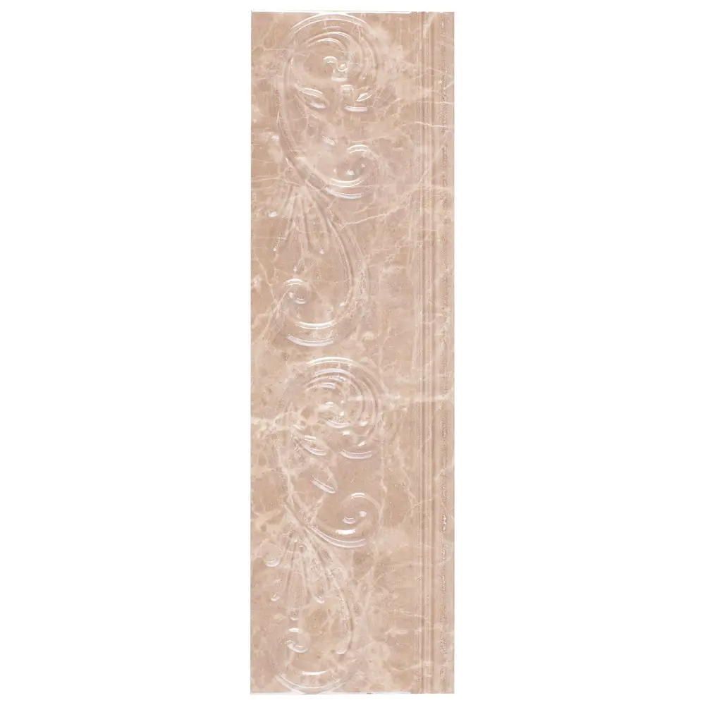 Бордюр Golden Tile «Lorenzo Modern» 30х9 см цвет темно-бежевый STLM-2137438