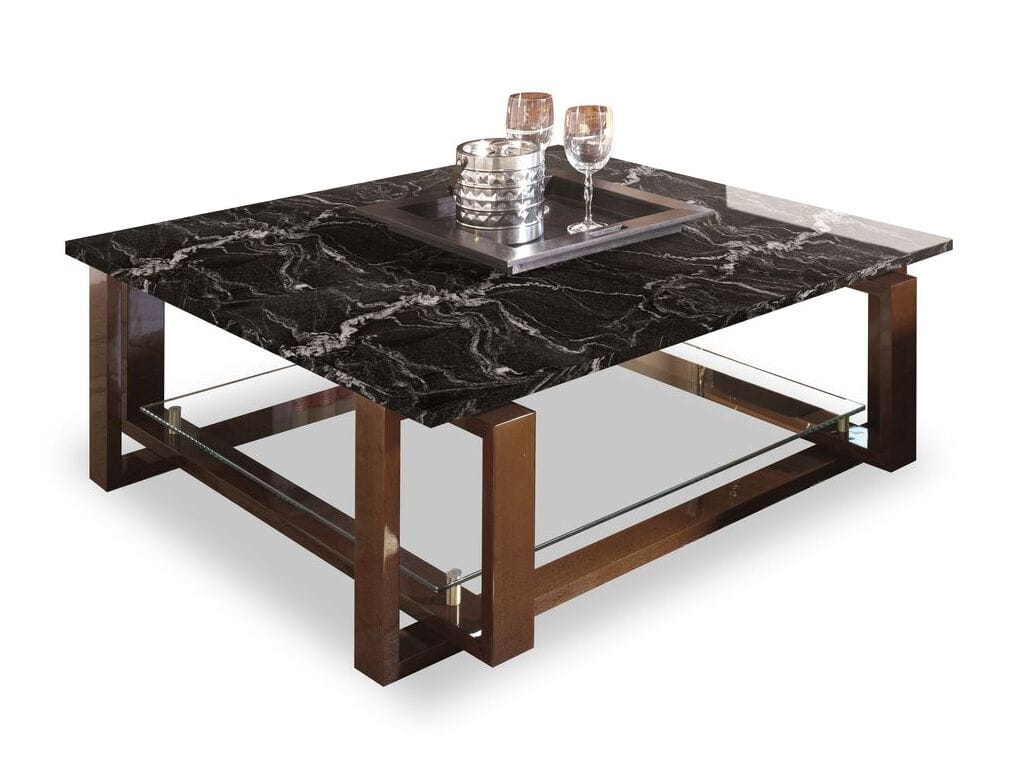 Квадратный мраморный журнальный столик Hurtado Evolution ARCH-00008594