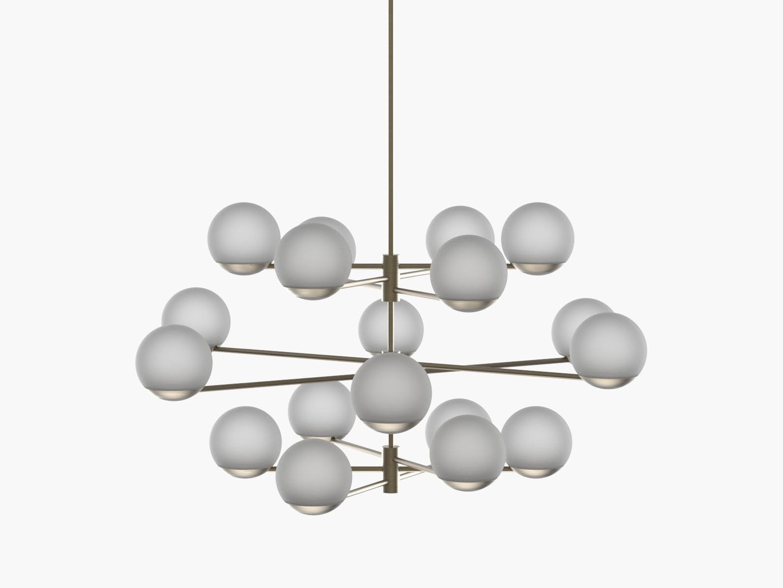 Светодиодный потолочный светильник ручной работы Cameron Design House Мяч и обруч ARCH-00048020 - Вид №8