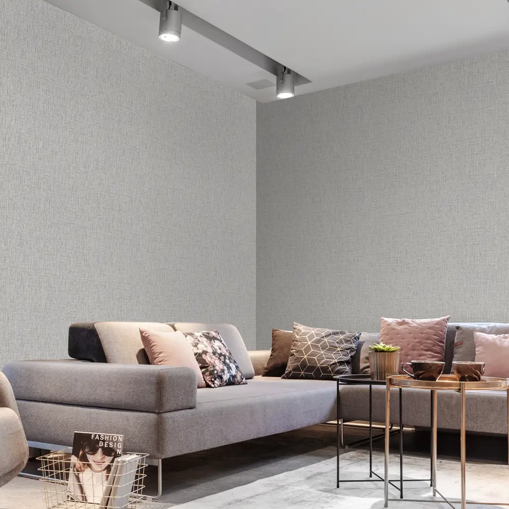 Обои флизелиновые Grandecolife Linea серые 0.53 м A42106 STLM-2088633 - Вид №3