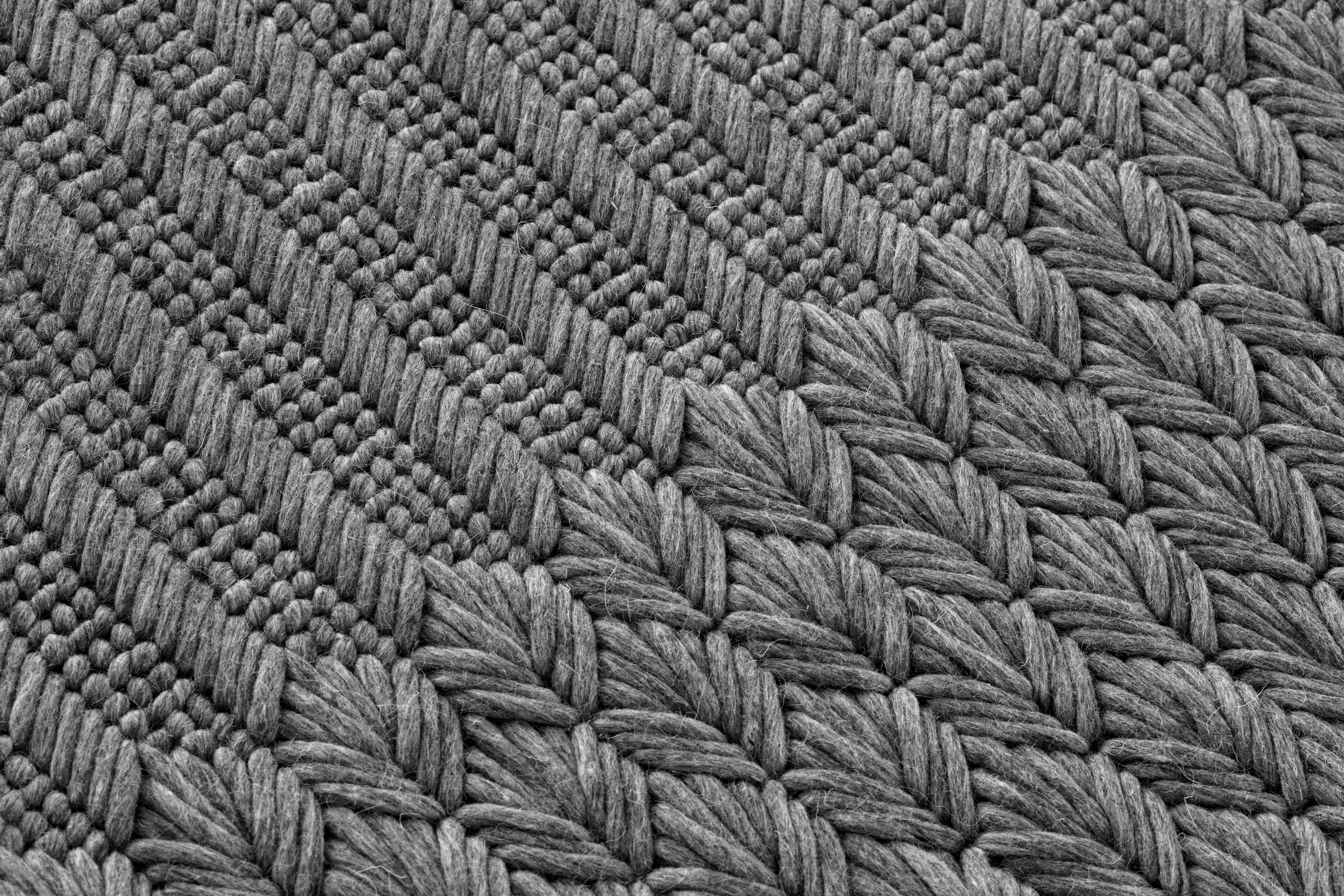 Шерстяной прямоугольный однотонный ковер GAN CHADDAR ARCH-00151932 - Вид №13