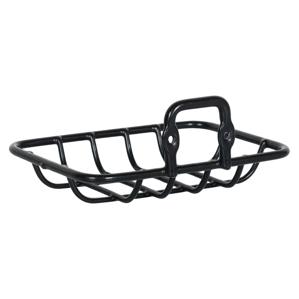 Мыльница SWENSA Trait настенная металлическая черная 89392851 STLM-1575996 - Вид №2