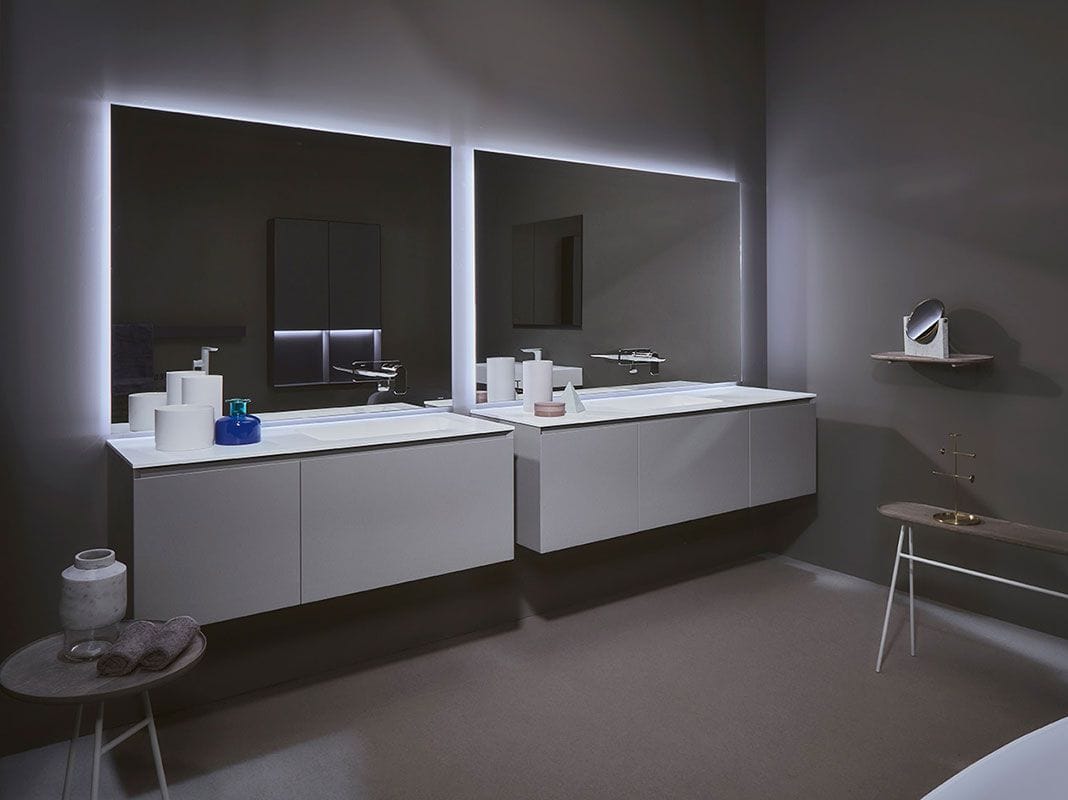 Настенное зеркало со встроенным освещением Inbani слой ARCH-00021509 - Вид №12