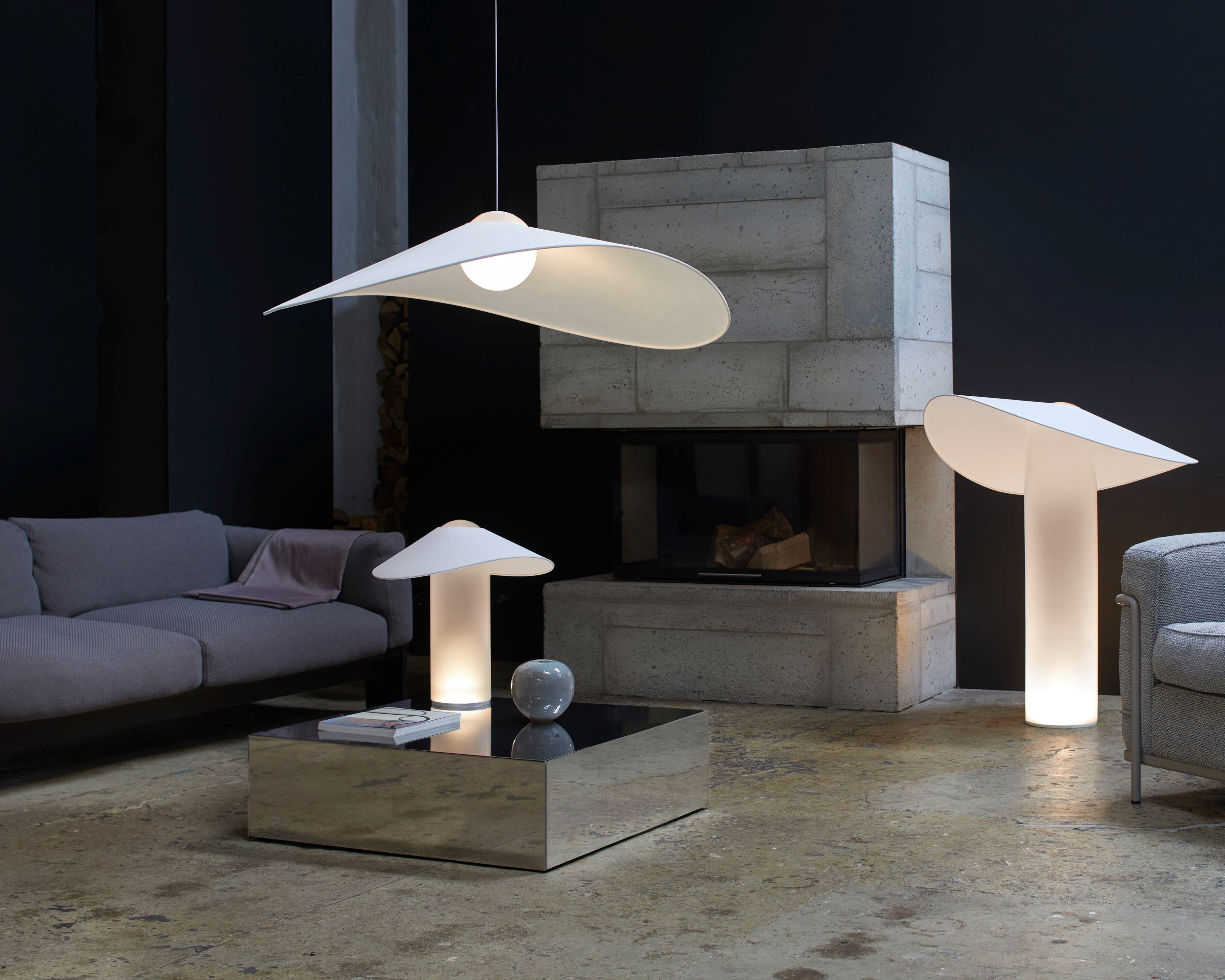 Регулируемый подвесной светильник из дутого стекла Midgard Licht Loja ARCH-00012300