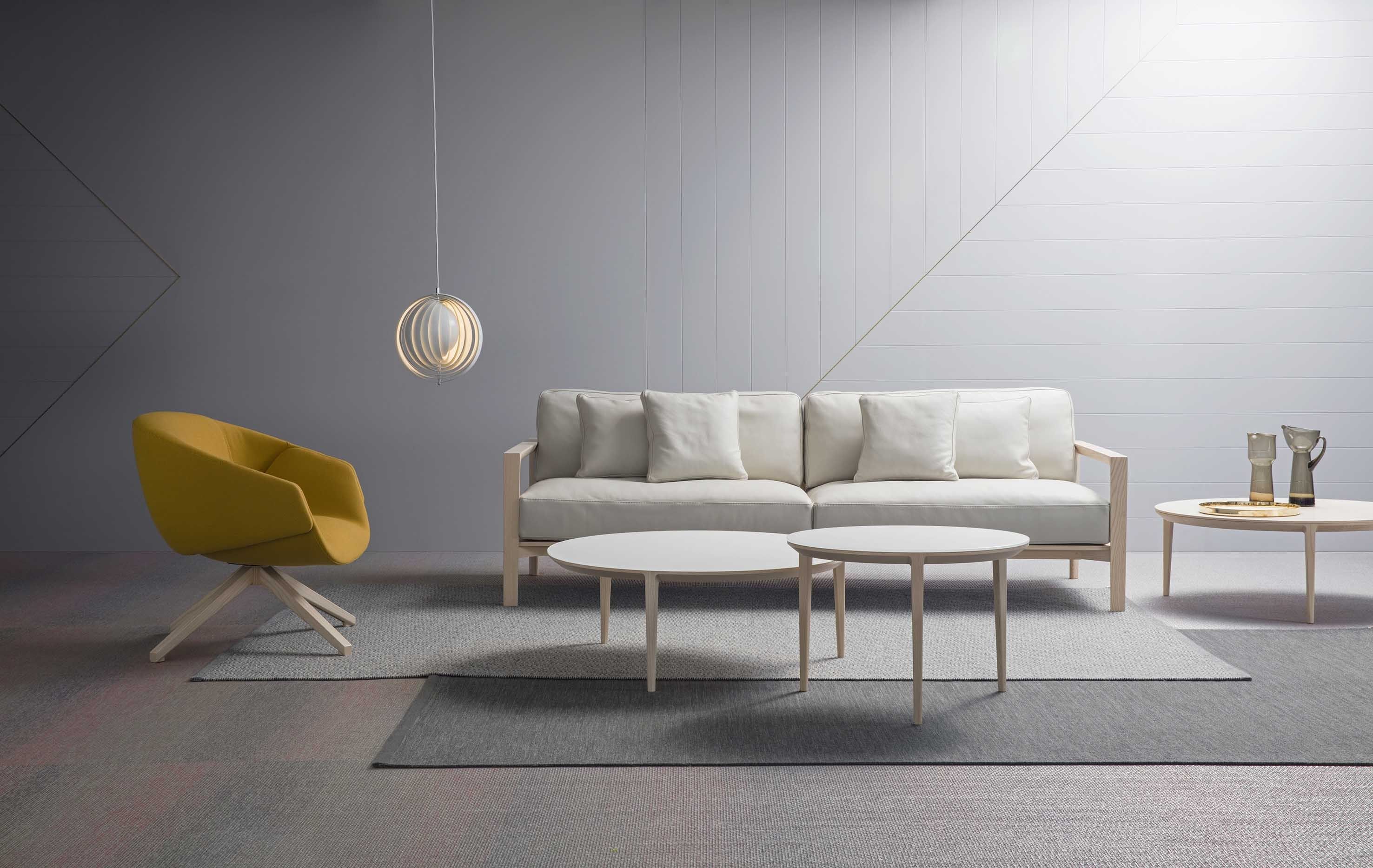 Круглый деревянный и стеклянный журнальный столик SP01 Etoile ARCH-00094247 - Вид №27