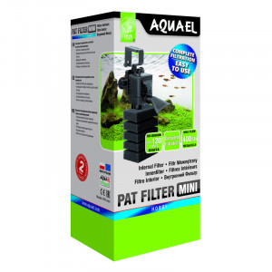 ПР0045121 Внутренний фильтр PAT FILTER MINI для аквариума до 120 л (400 л/ч, 4 Вт) AQUAEL
