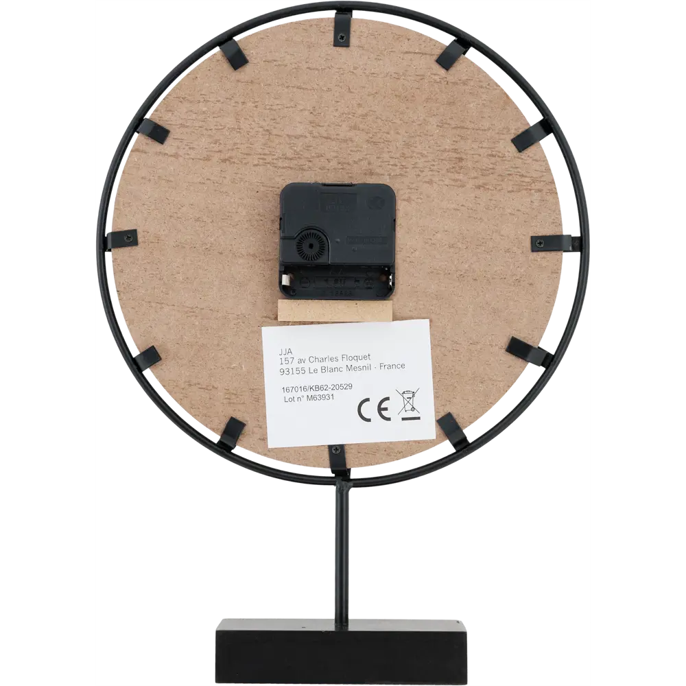 Часы настольные, цвет белый, Ø 24 см Atmosphera Retro STLM-2203174 - Вид №1