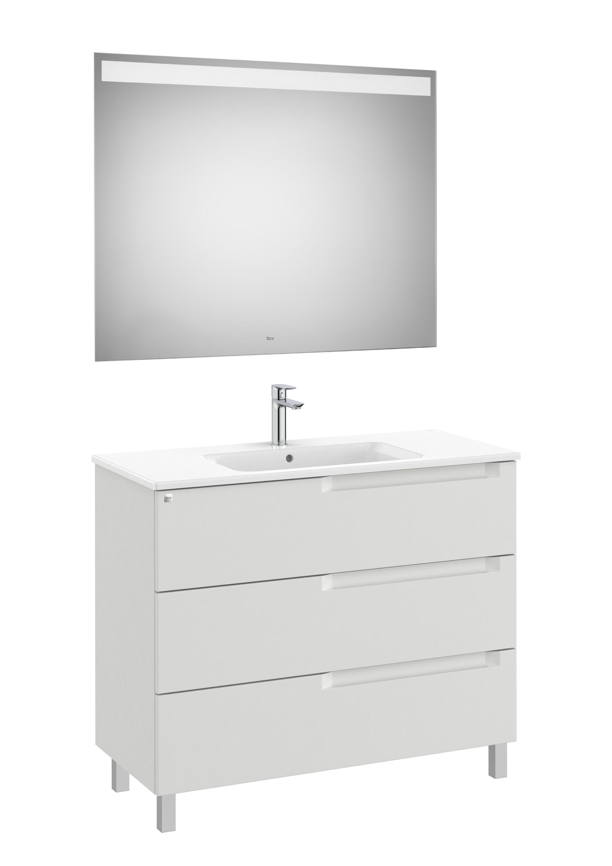 Деревянный напольный умывальник с зеркалом Roca Aleyda ARCH-00106137 - Вид №29