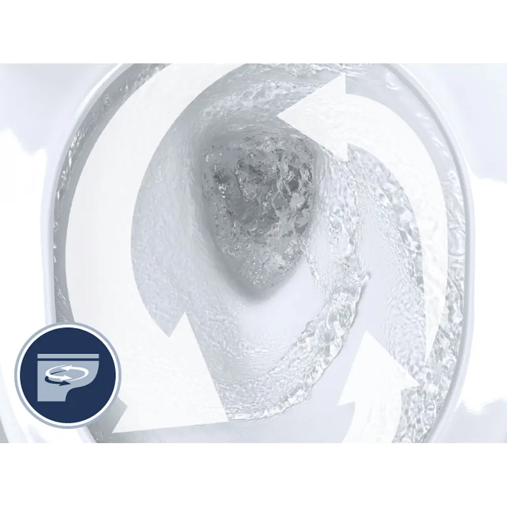 Унитаз подвесной Grohe Euro Ceramic 39206000 Triple Vortex безободковый STLM-2007701 - Вид №15