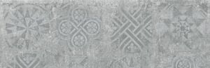 Граните Стоун Цемент декор серый структурированная 1200x398