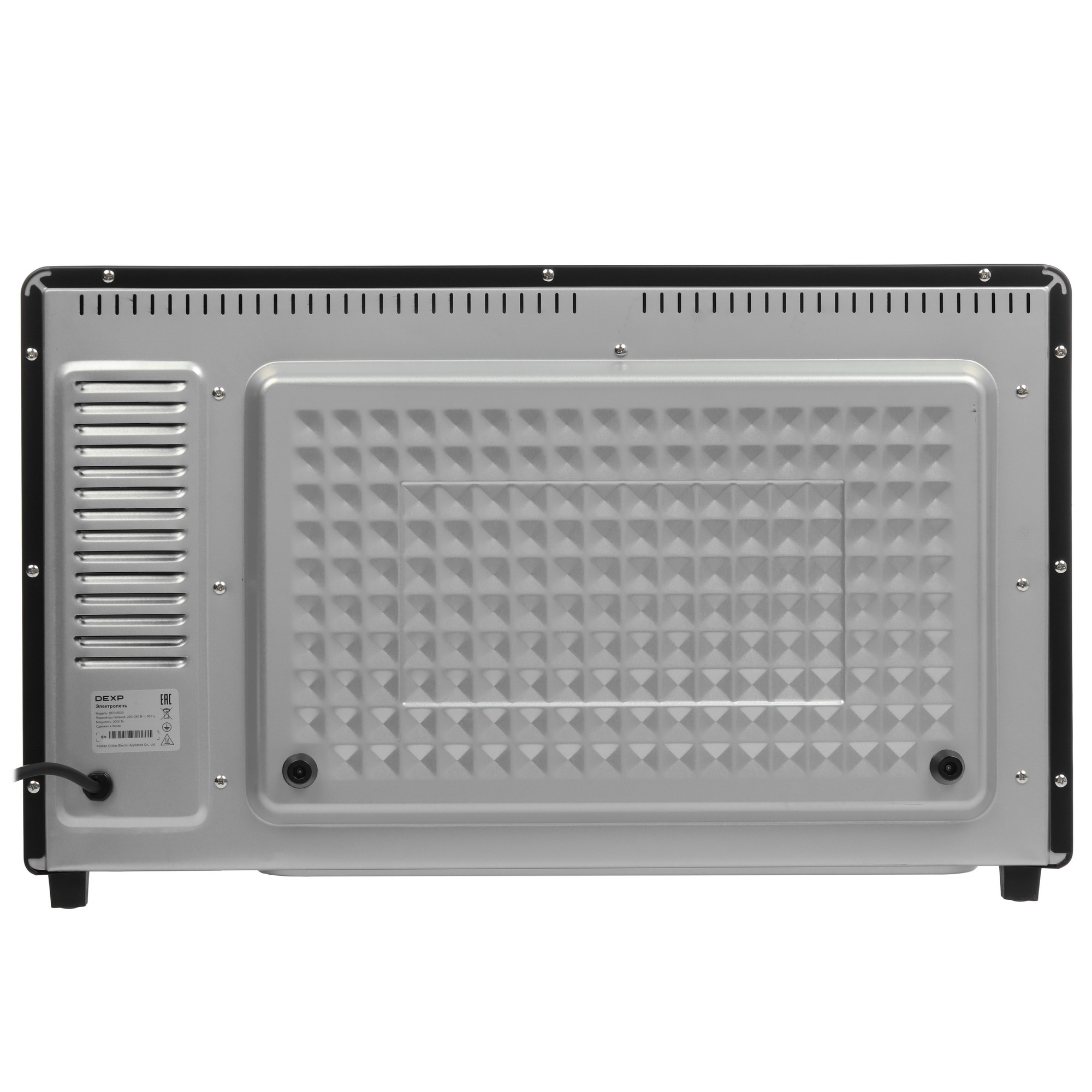 9138842 Мини-печь Dexp DEO-6020 черный STDN-0147072 - Вид №6