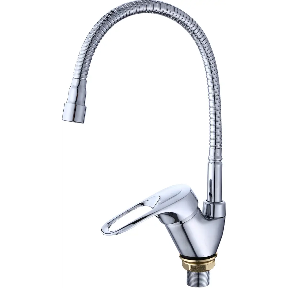 Смеситель для кухни Pegas PB3208 с гибким изливом, цвет хром Santreyd STLM-2064870