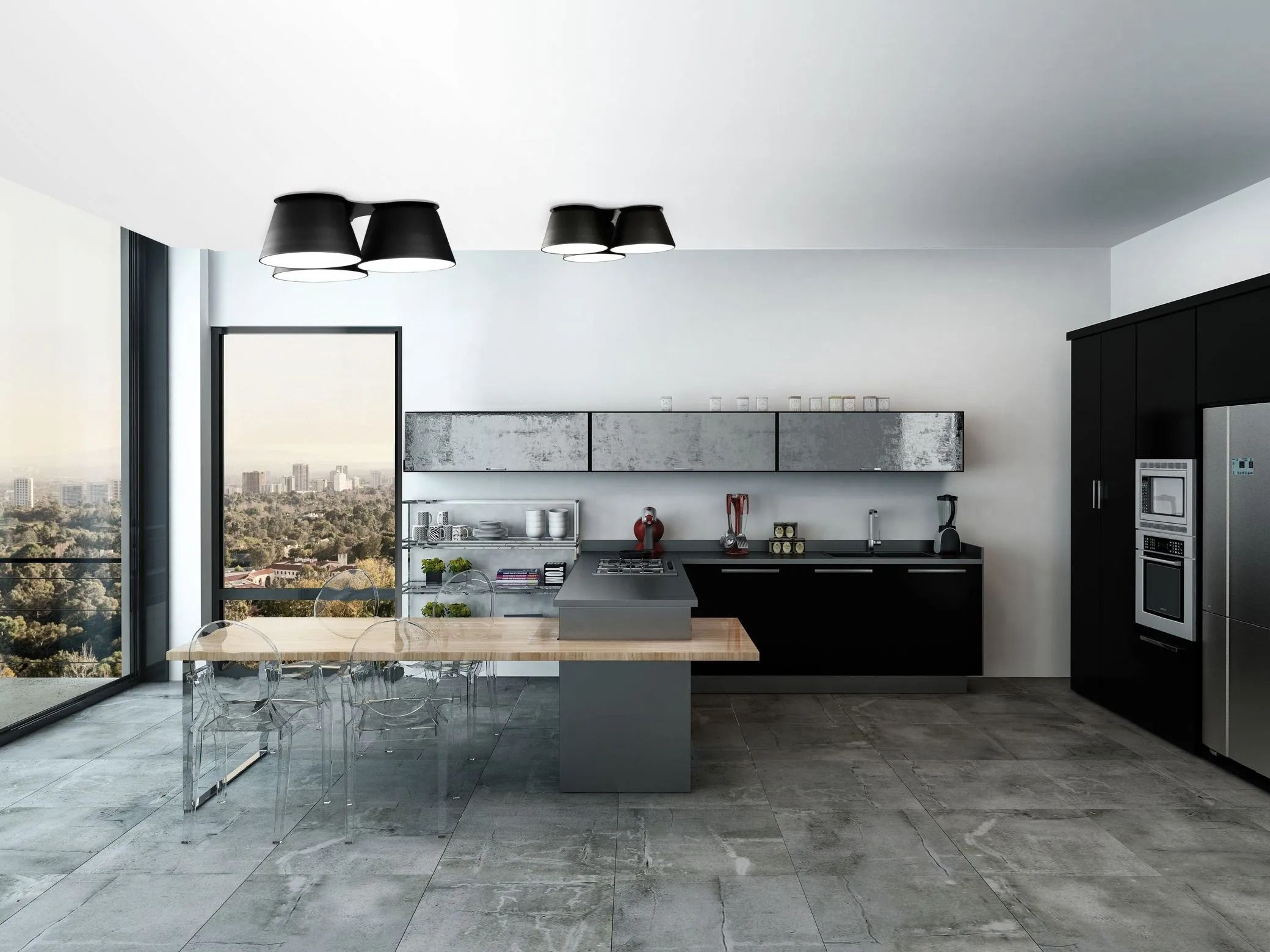 Металлический светодиодный потолочный светильник Olé Lighting Sento ARCH-00030338 - Вид №5