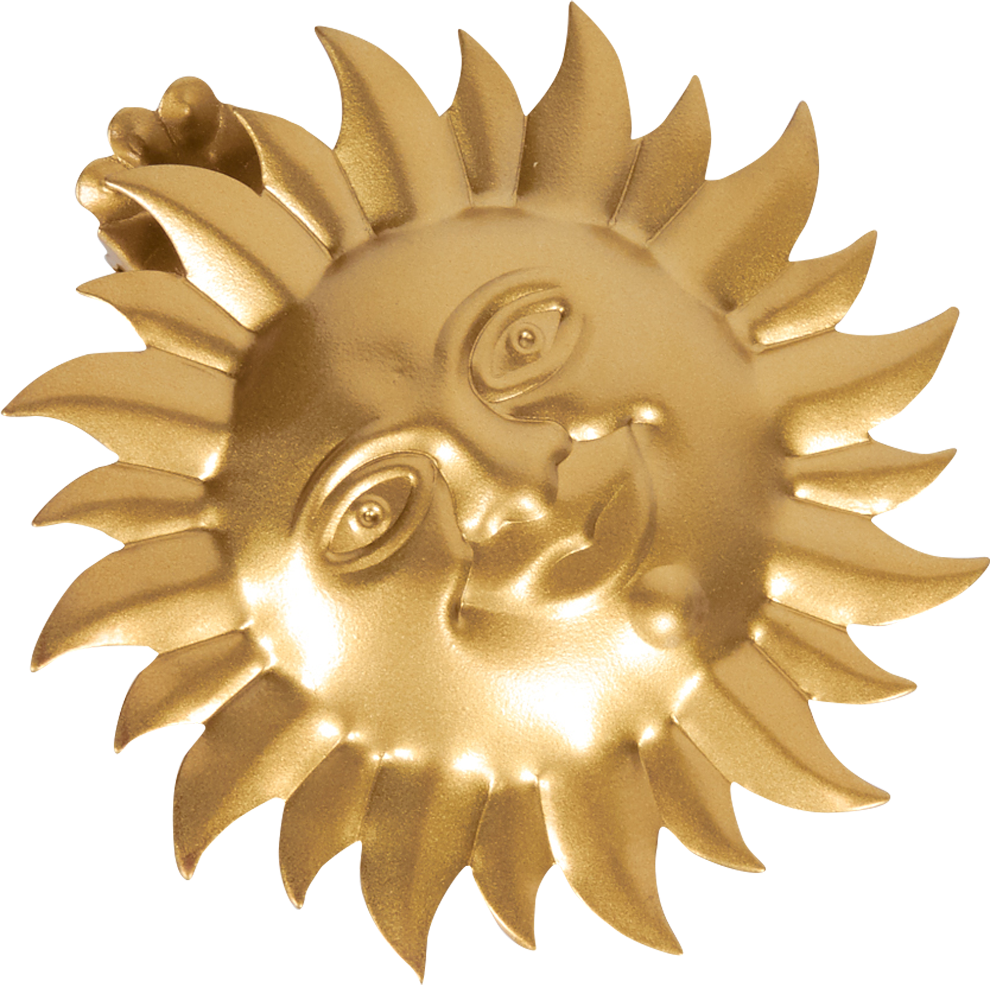 15105032 Клипса «» металл цвет матовое золото Солнце STLM-0005454 ARTTEX