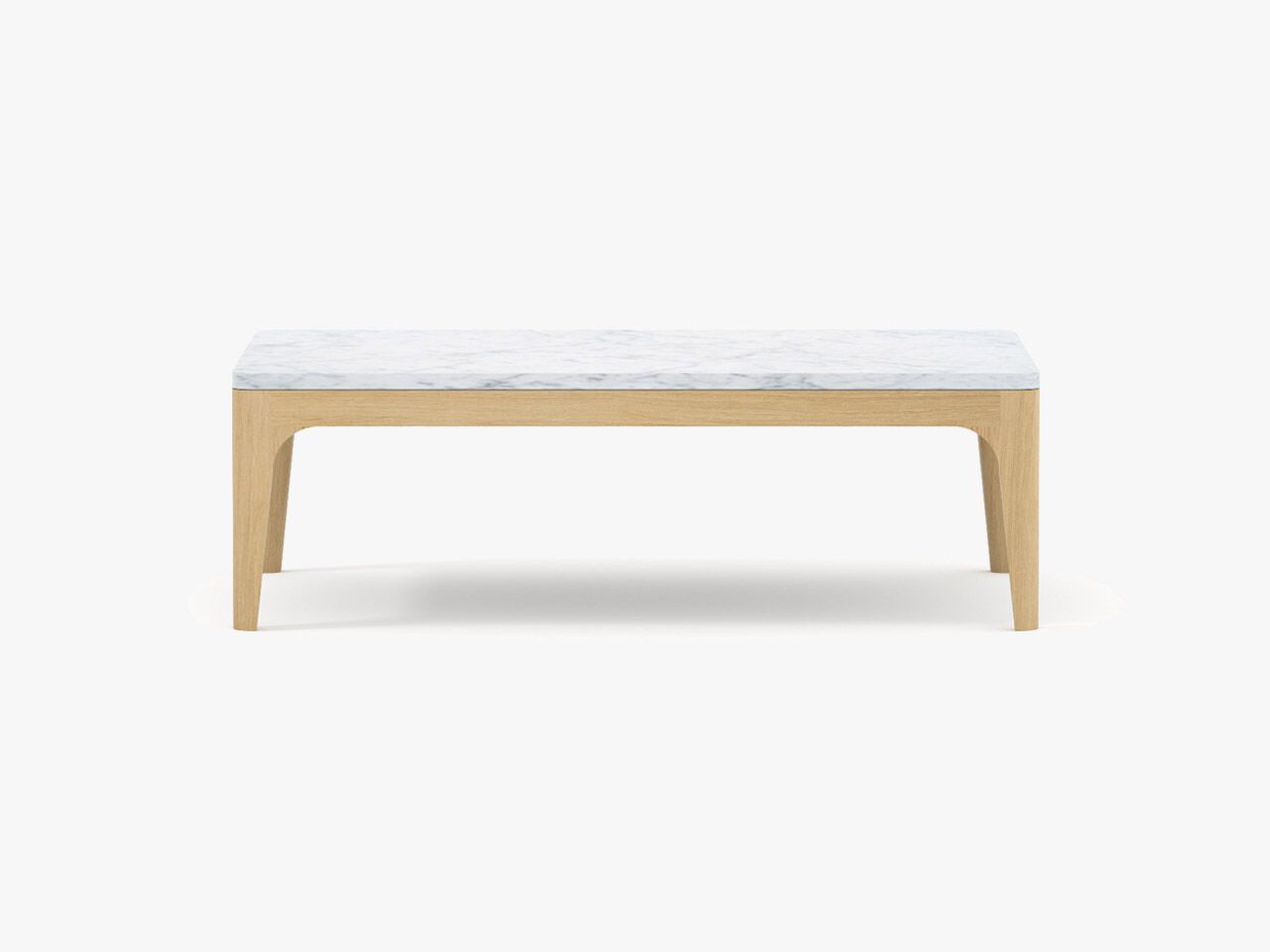 Прямоугольный журнальный столик из каррарского мрамора Air Division Perry ARCH-00063423 - Вид №1