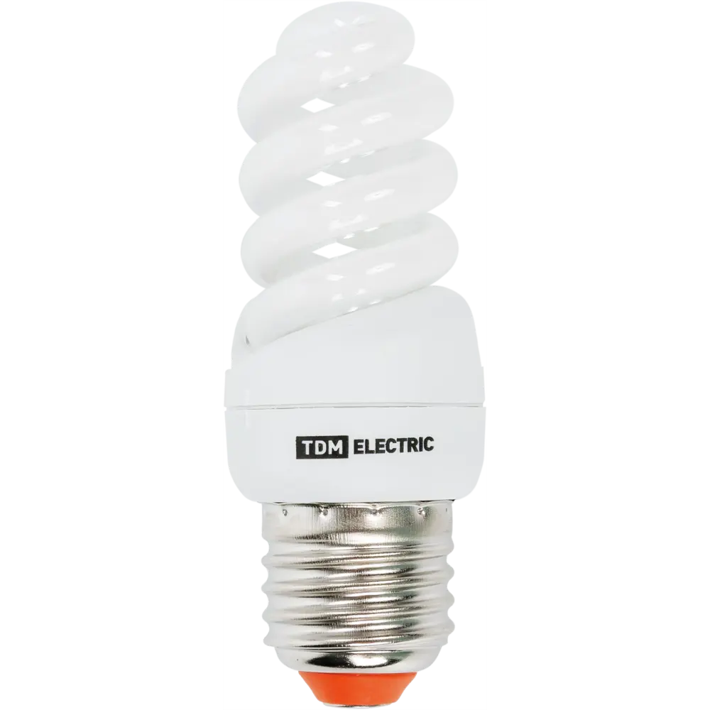Лампа энергосберегающая E27 230 В 11 Вт спираль 3.3 м² свет тёплый белый TDM ELECTRIC STLM-2150711