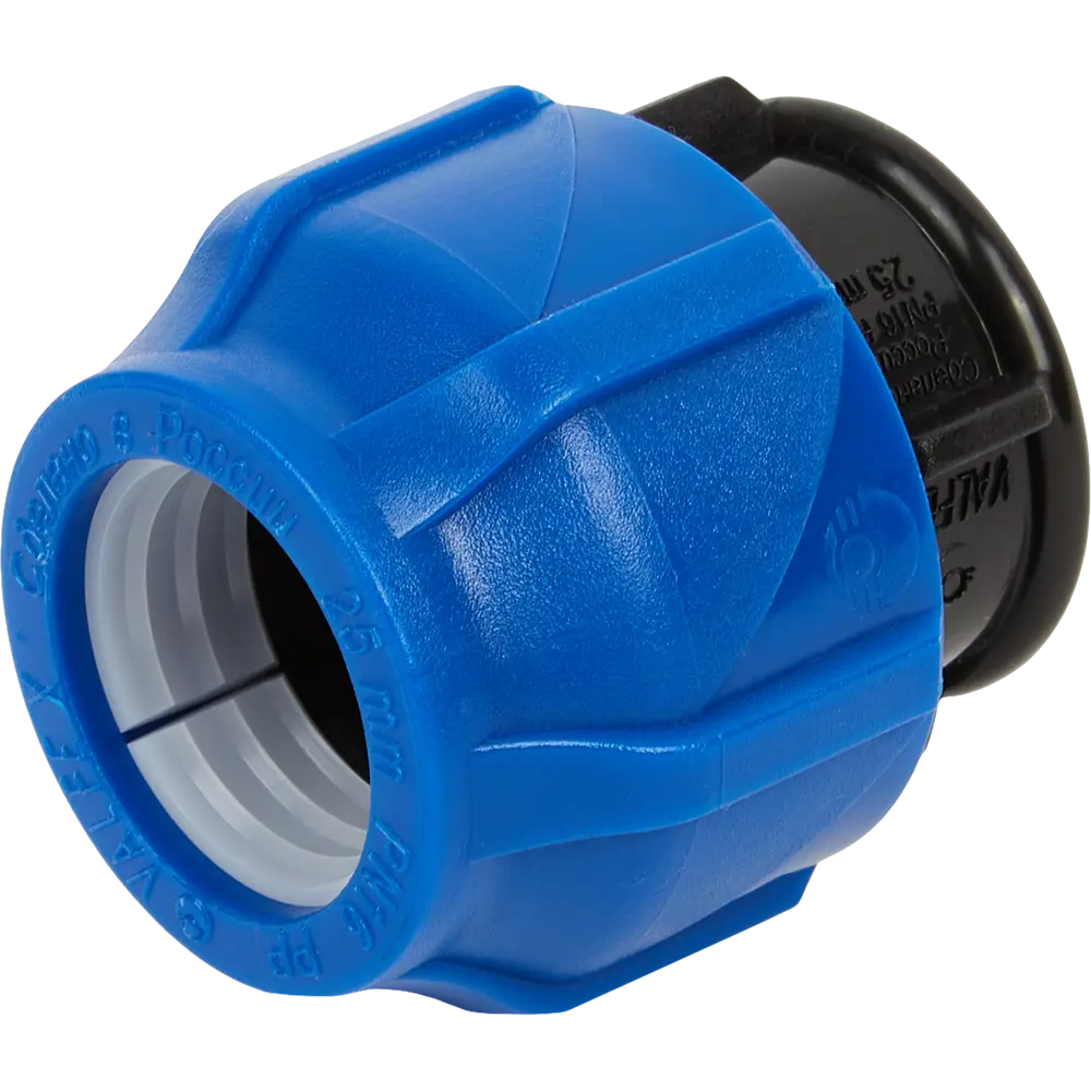 Заглушка цанговая Valfex 25 мм для полипропиленовых труб 89106775 STLM-0806155