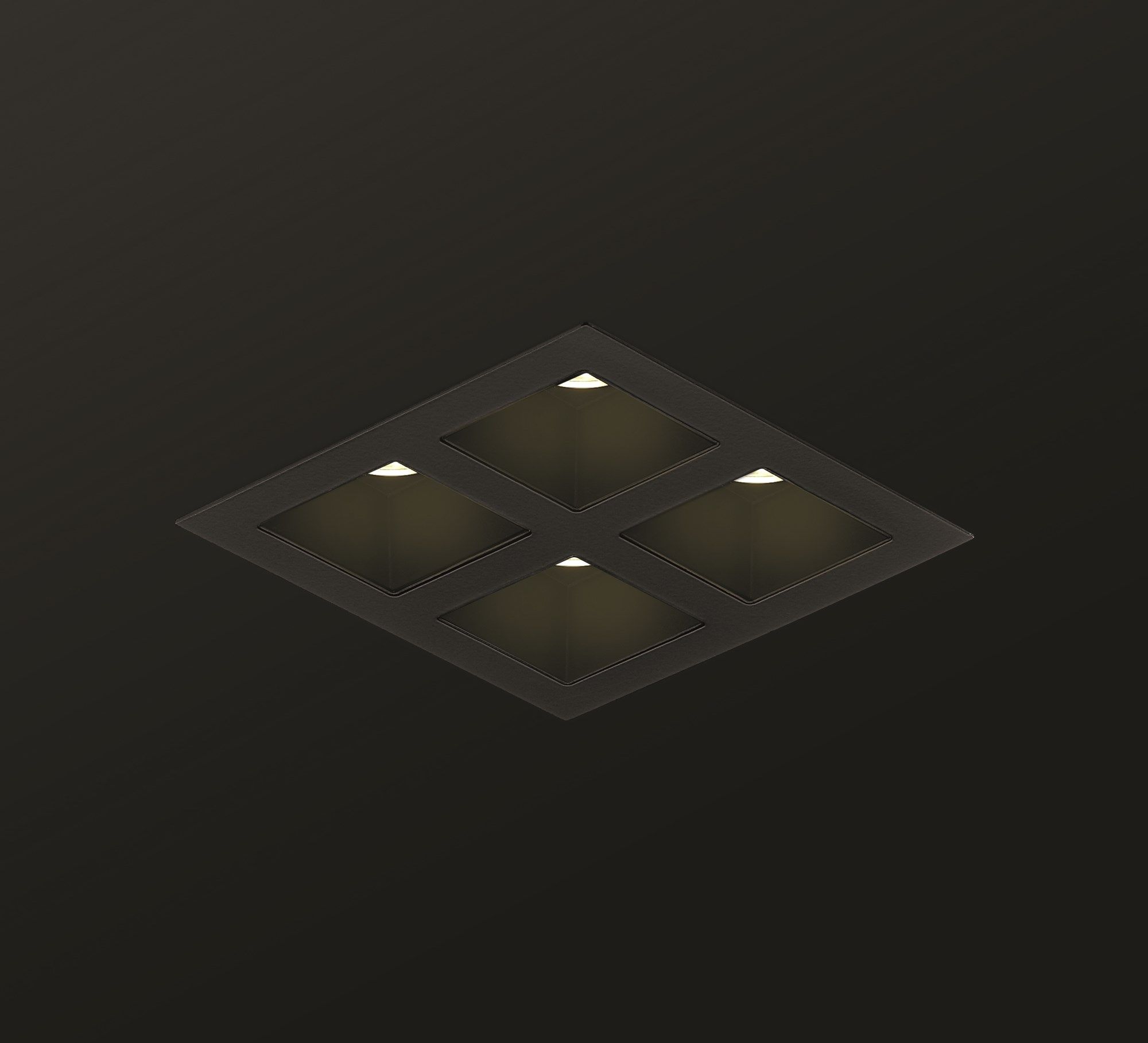 Алюминиевый квадратный светодиодный светильник L&L Luce&Light Bitpop 2.2 ARCH-00062773 - Вид №5