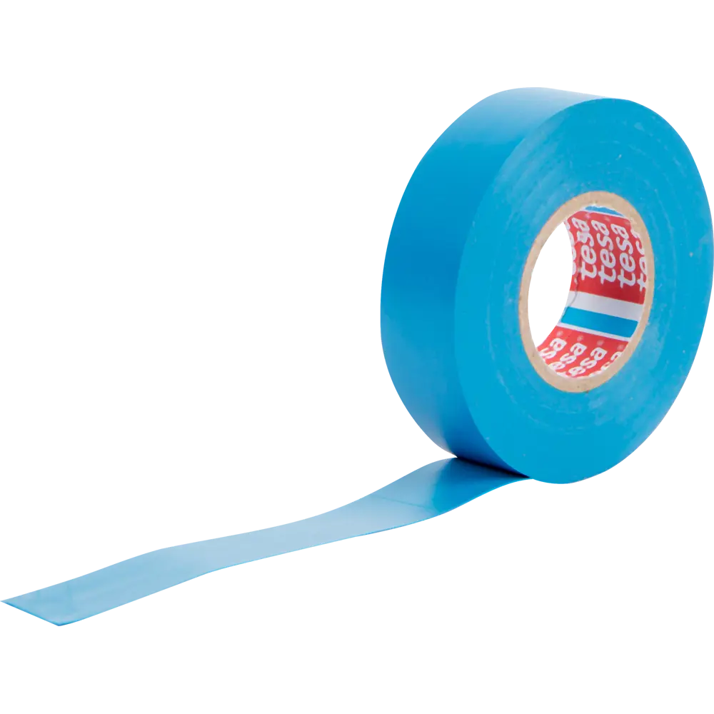 Изолента Tesa 19 мм 20 м ПВХ цвет синий STLM-2096052